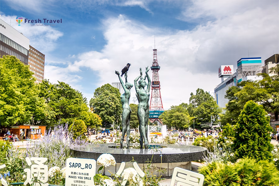 Tour KHÁM PHÁ HOKKAIDO NHẬT BẢN | ABIRA - NOBORIBETSU - SAPPORO - OTARU