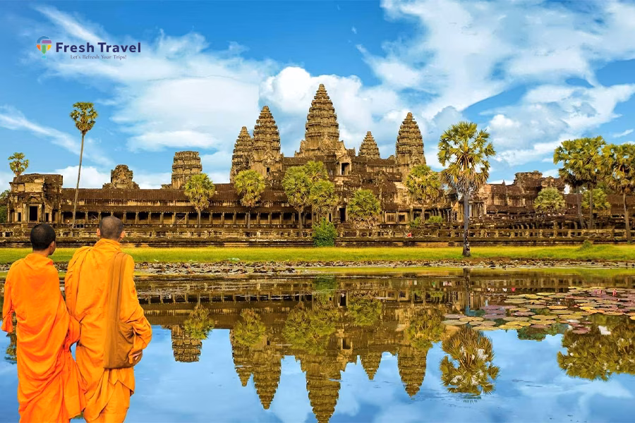 Tour Campuchia Siemriep - Phnompenh Kỳ Quang Angkor Wat