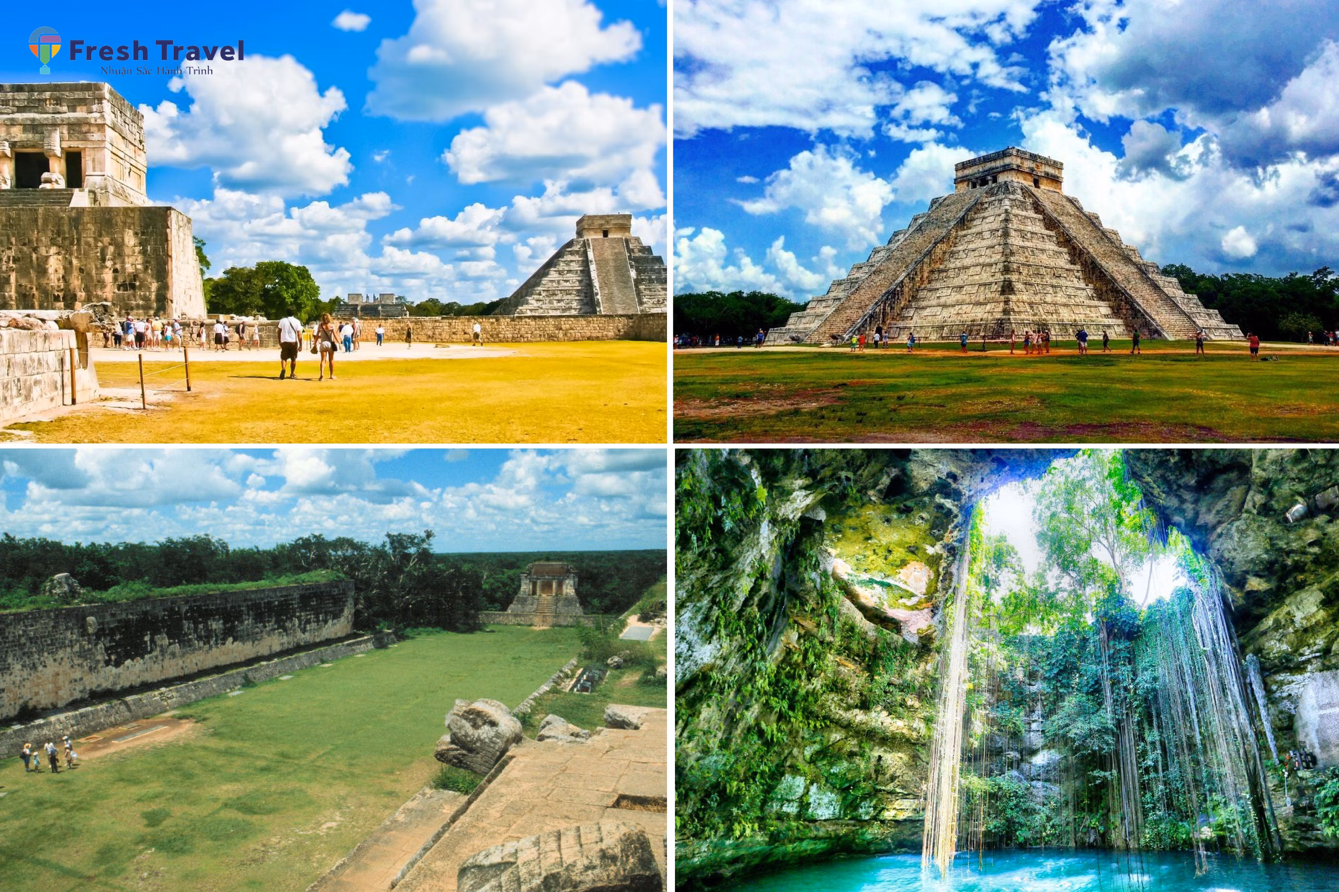 Tour Du lịch LIÊN TUYẾN CANADA - CUBA - MEXICO 