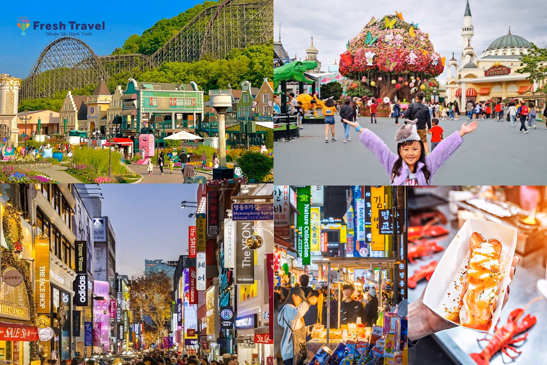 Tour HÀN QUỐC | KHÁM PHÁ HÀN QUỐC SEOUL - NAMI - EVERLAND